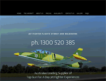 Tablet Screenshot of aircombat.com.au