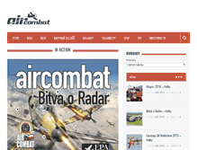 Tablet Screenshot of aircombat.cz